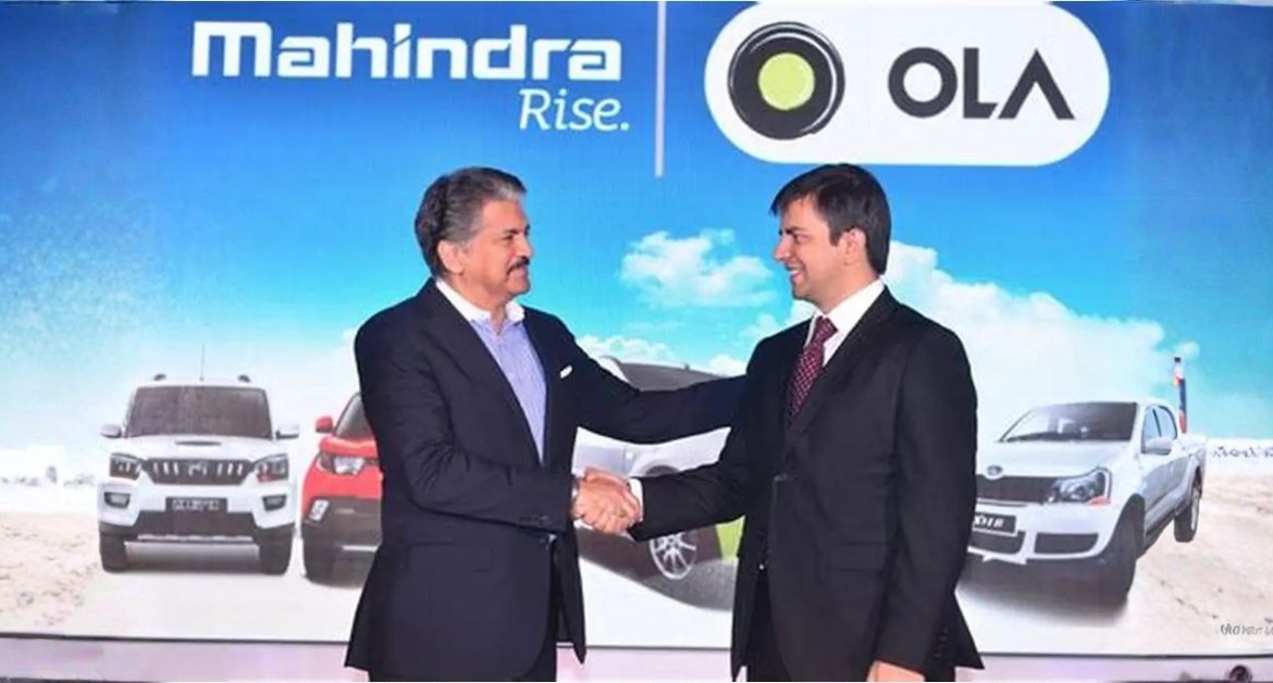 Mahindra and Ola are now allied forces.