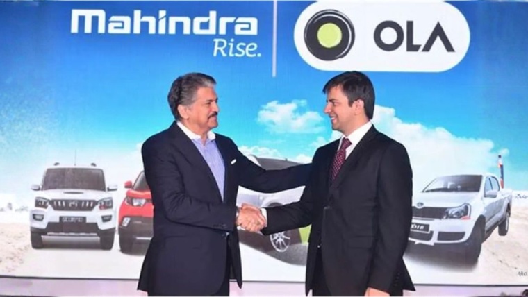 Mahindra and Ola are now allied forces.