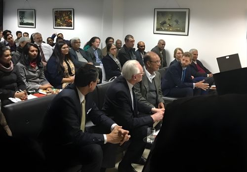 Science Circle Lecture image at Germany house